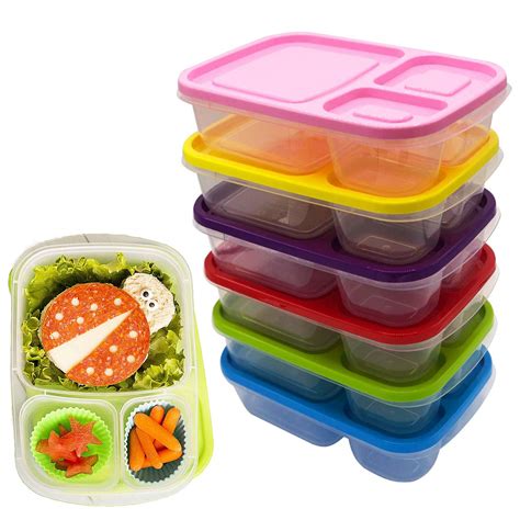 lunch box with plastic insert